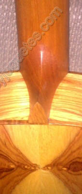 Guitarra de paloescrito sin boca 4